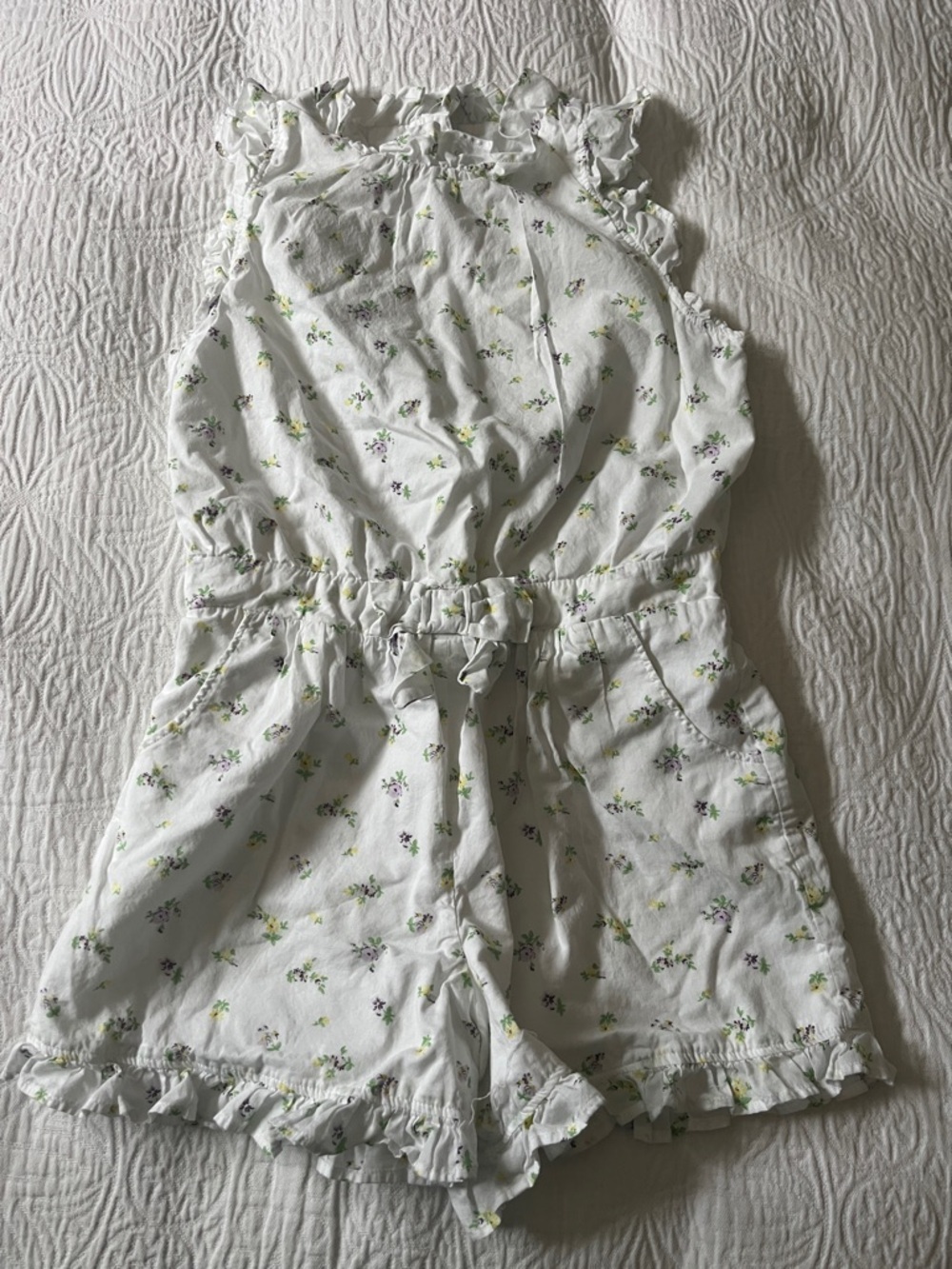 Janie and Jack Girls Romper Size 12 New with Tags